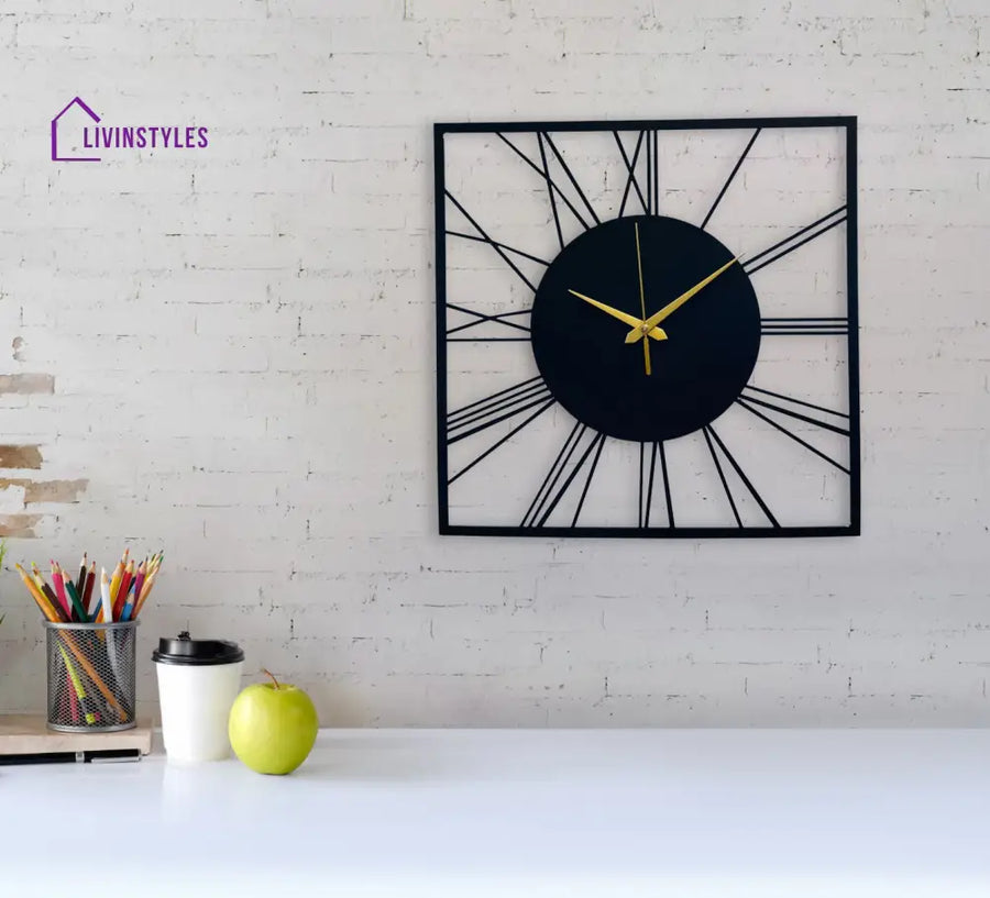 Unique Metal Wall Clock