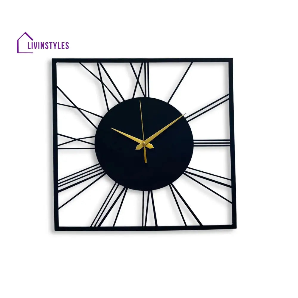 Unique Metal Wall Clock