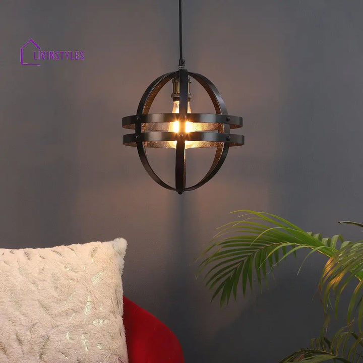 Usd Black Metal Hanging Light By Ss Lightings Lamp