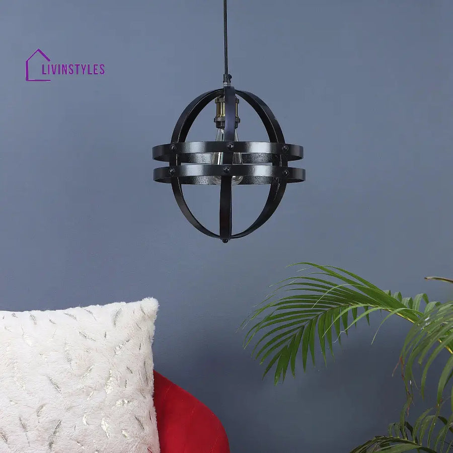 Usd Black Metal Hanging Light By Ss Lightings Lamp