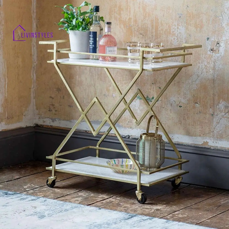 Vaishu Metal Kitchen Trolley