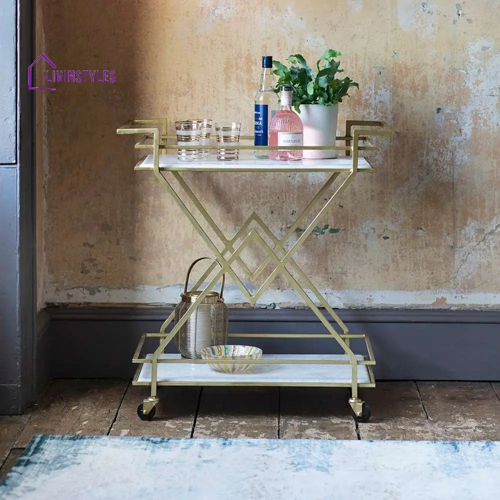 Vaishu Metal Kitchen Trolley