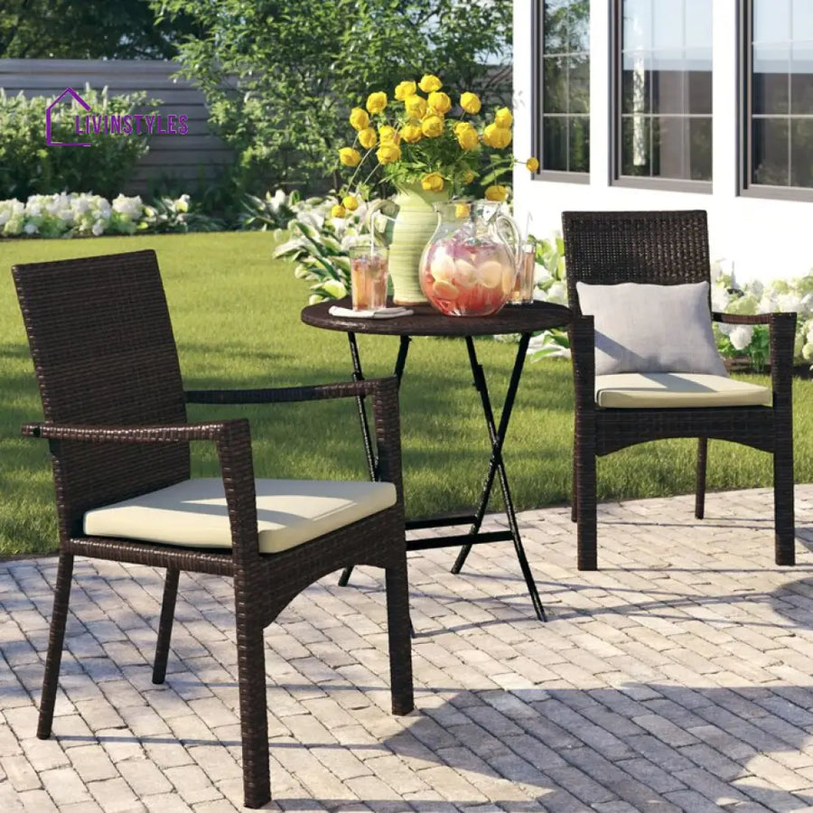 Vardi 2 Seater Round Outdoor Set