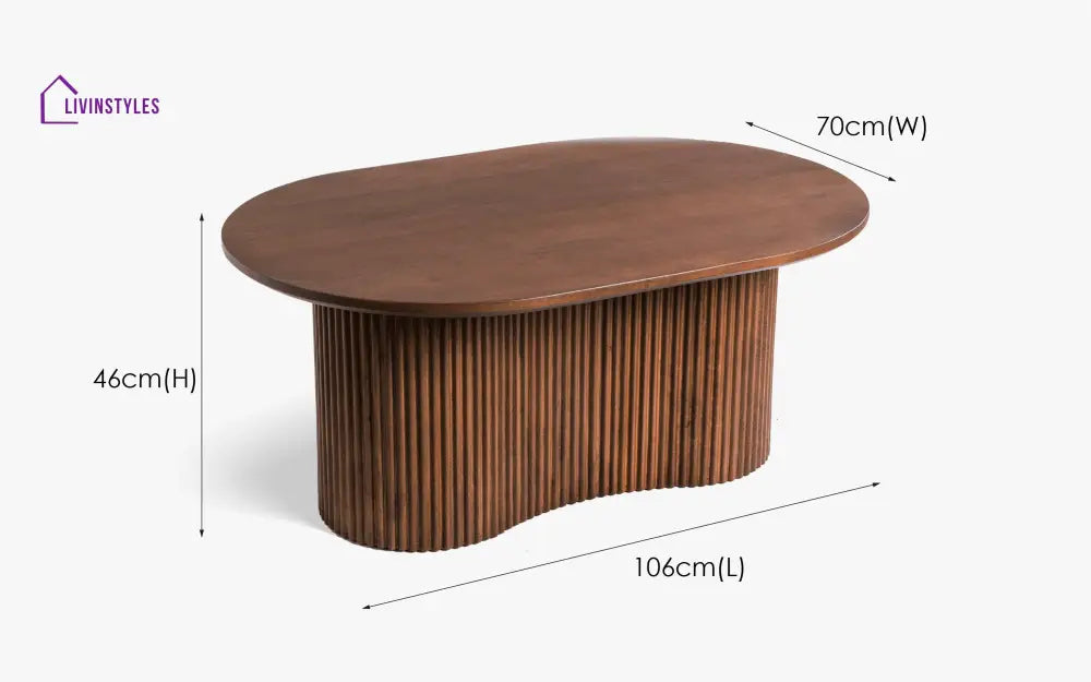 Vasily Solid Wood Coffee Table