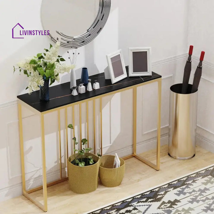 Vedika Metal Console Table