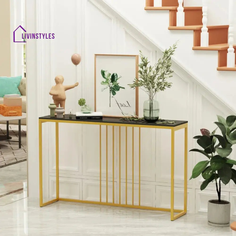 Vedika Metal Console Table