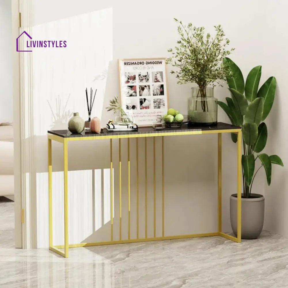 Vedika Metal Console Table