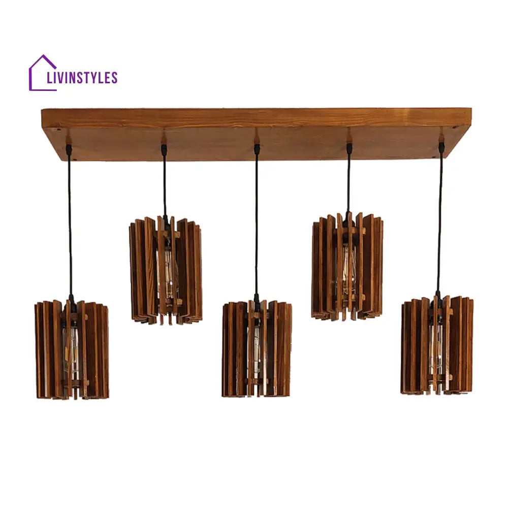 Ventus Brown 5 Series Hanging Lamp Lamps