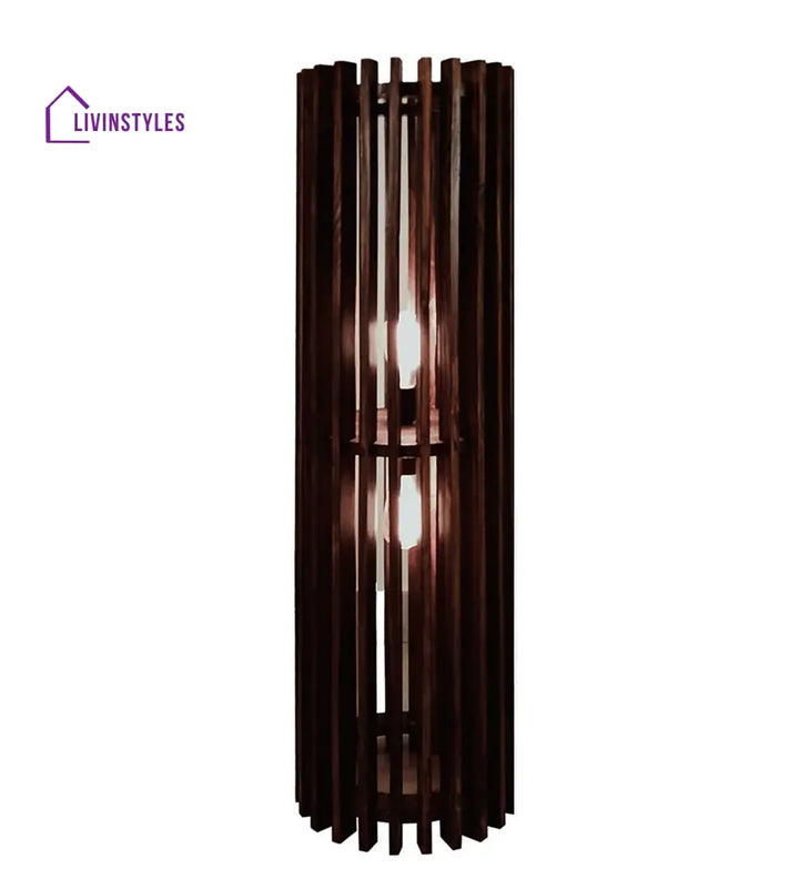 Ventus Duo Wooden Floor Lamp Lamps