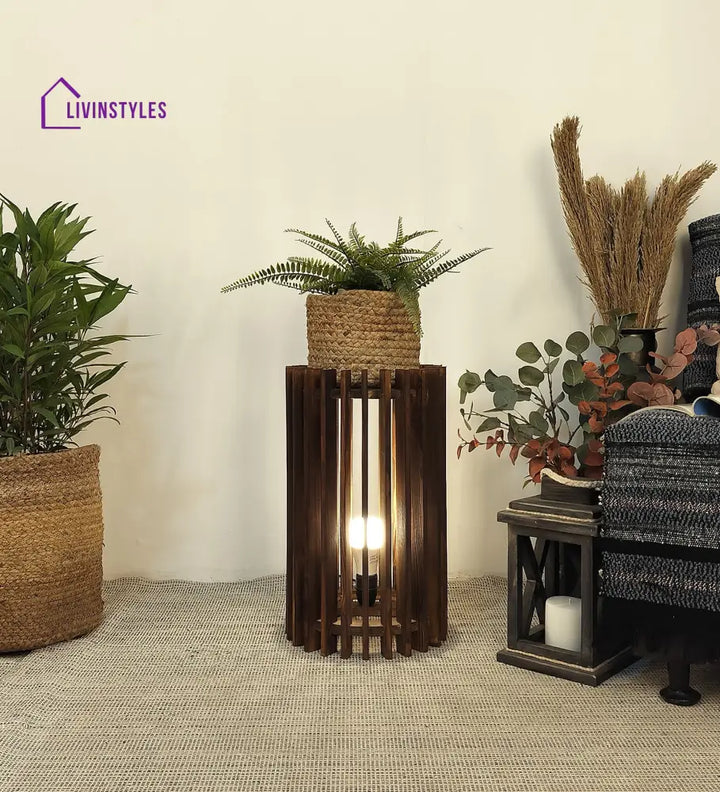 Ventus Sidekick Wooden Floor Lamp Lamps