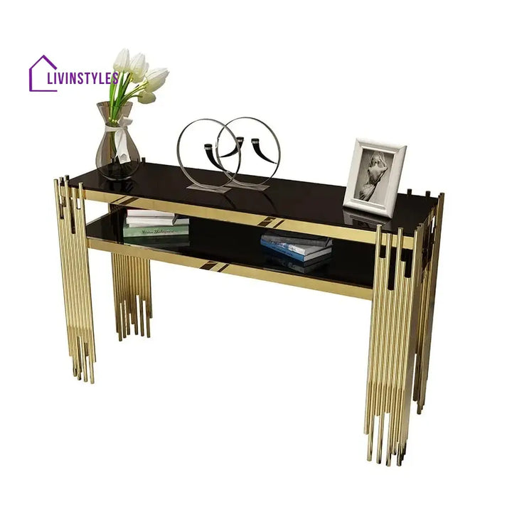 Vivaan Metal Console Table