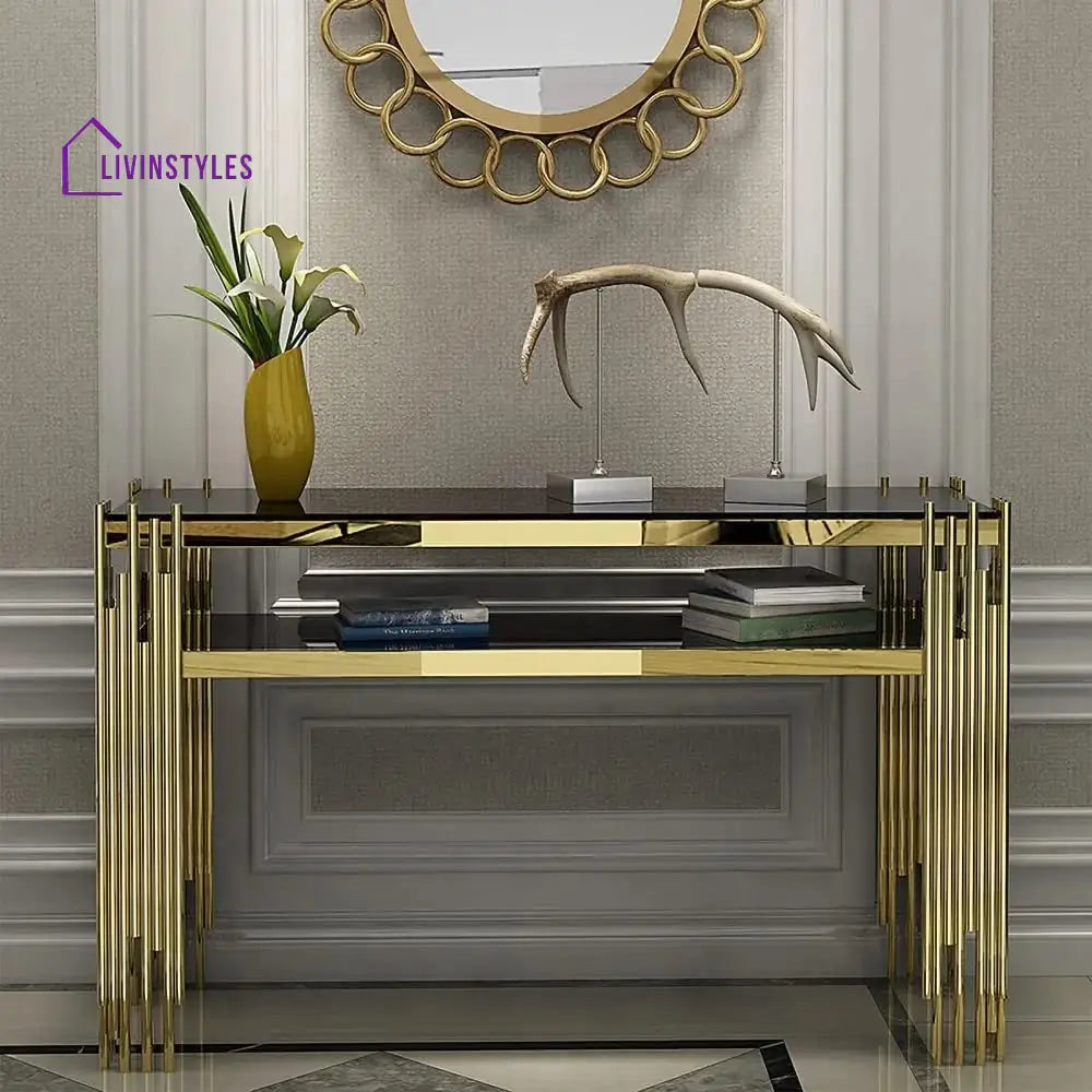 Vivaan Metal Console Table