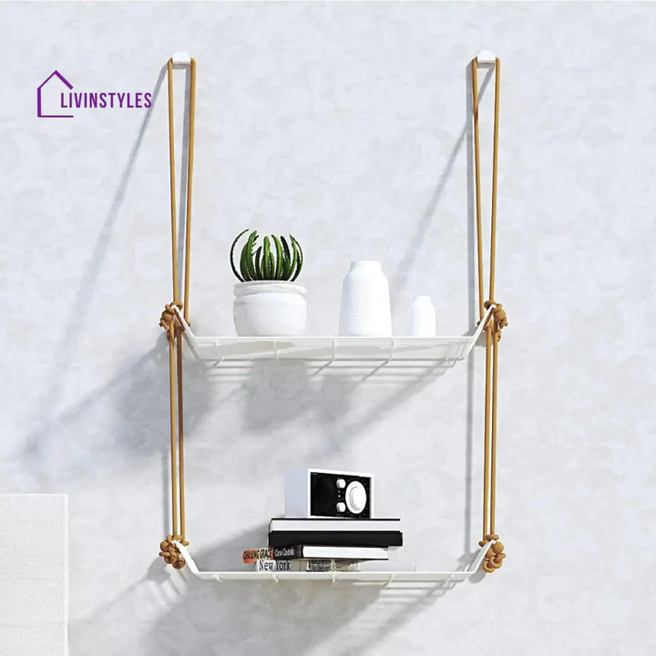 Wall Décor Shelf White