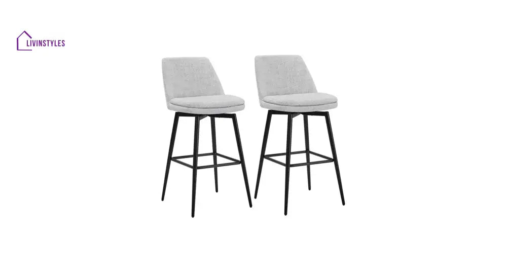 White Color Mccain Bar Stool