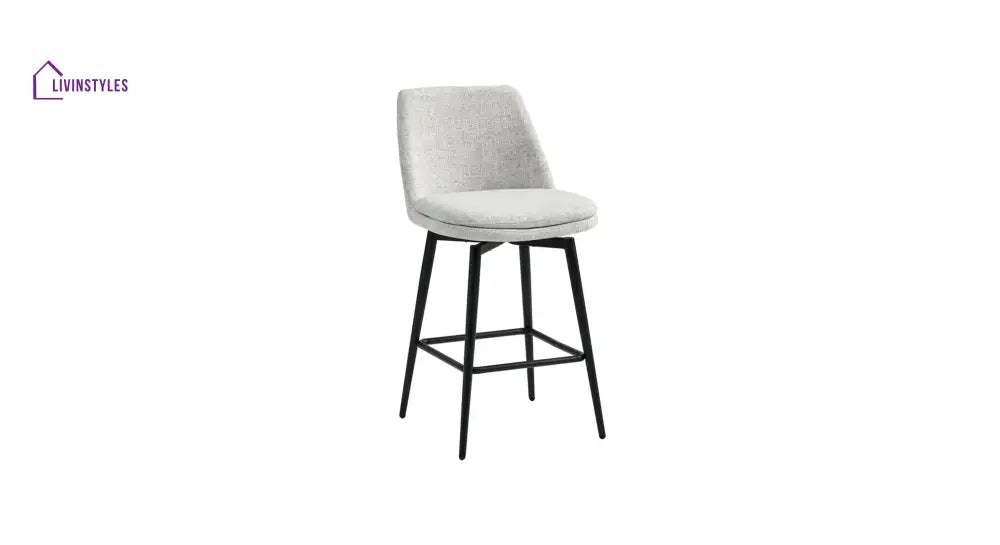 White Color Mccain Bar Stool