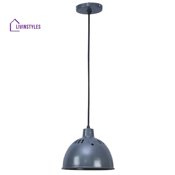 White Grey Metal Hanging Light By Ss Lightings Lamp