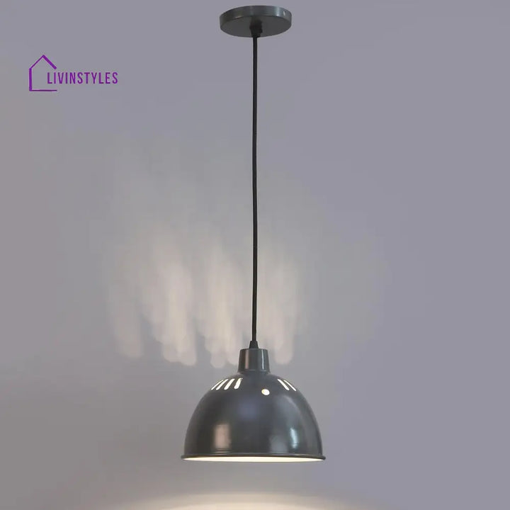 White Grey Metal Hanging Light By Ss Lightings Lamp