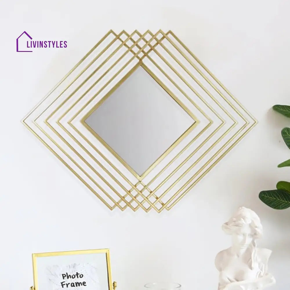 Whitney Metal Wall Mirror