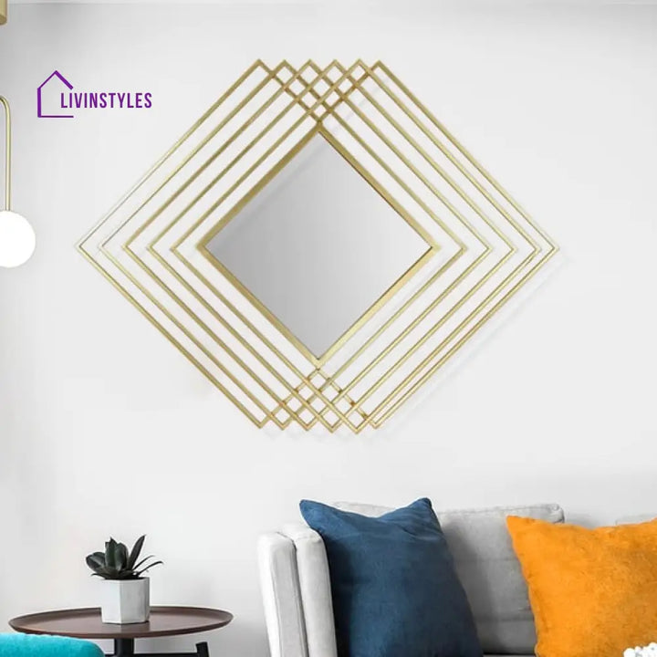 Whitney Metal Wall Mirror