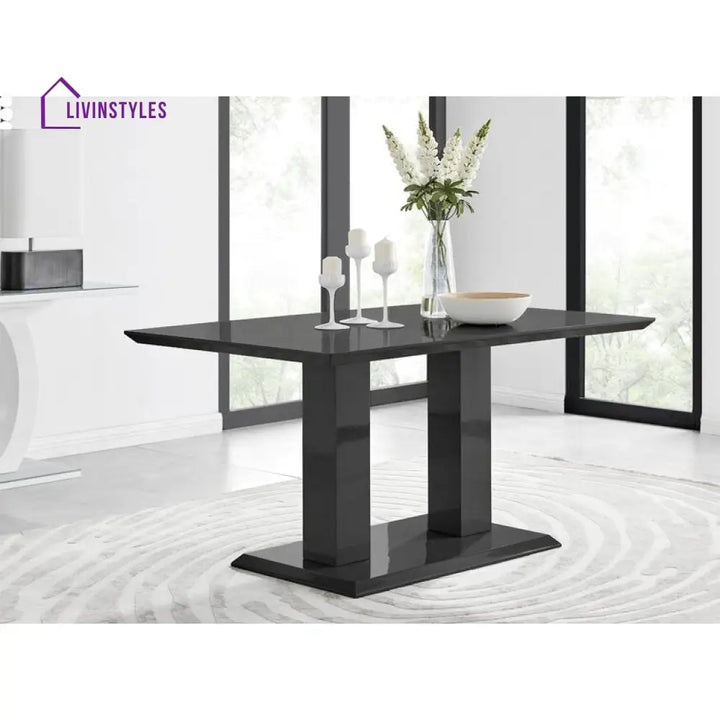 Willow Stainless Steel Dining Table Set