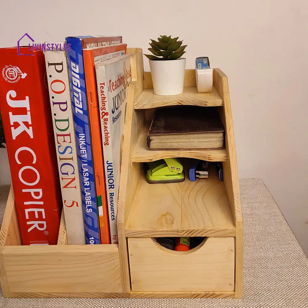 Wooden Desk Organiser 10 Organizers