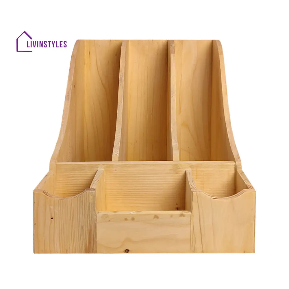 Wooden Desk Organiser 11 Organizers