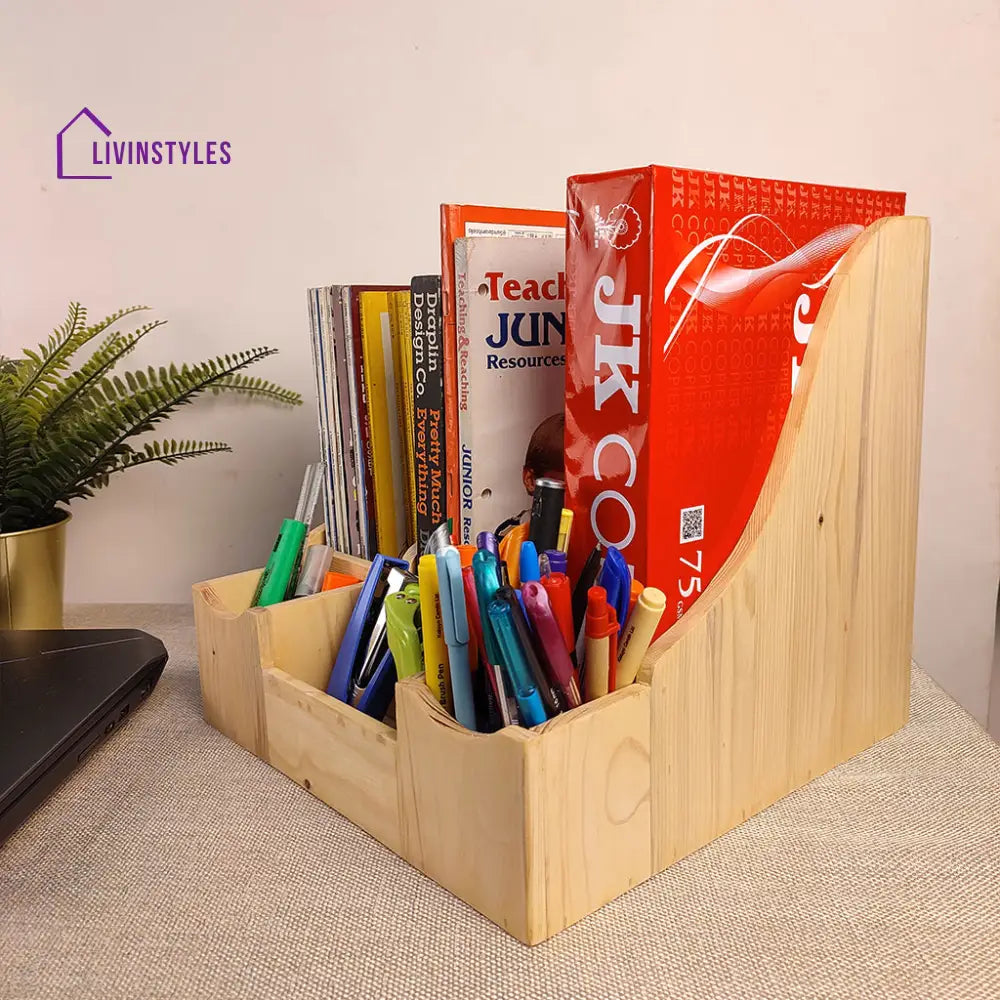 Wooden Desk Organiser 11 Organizers