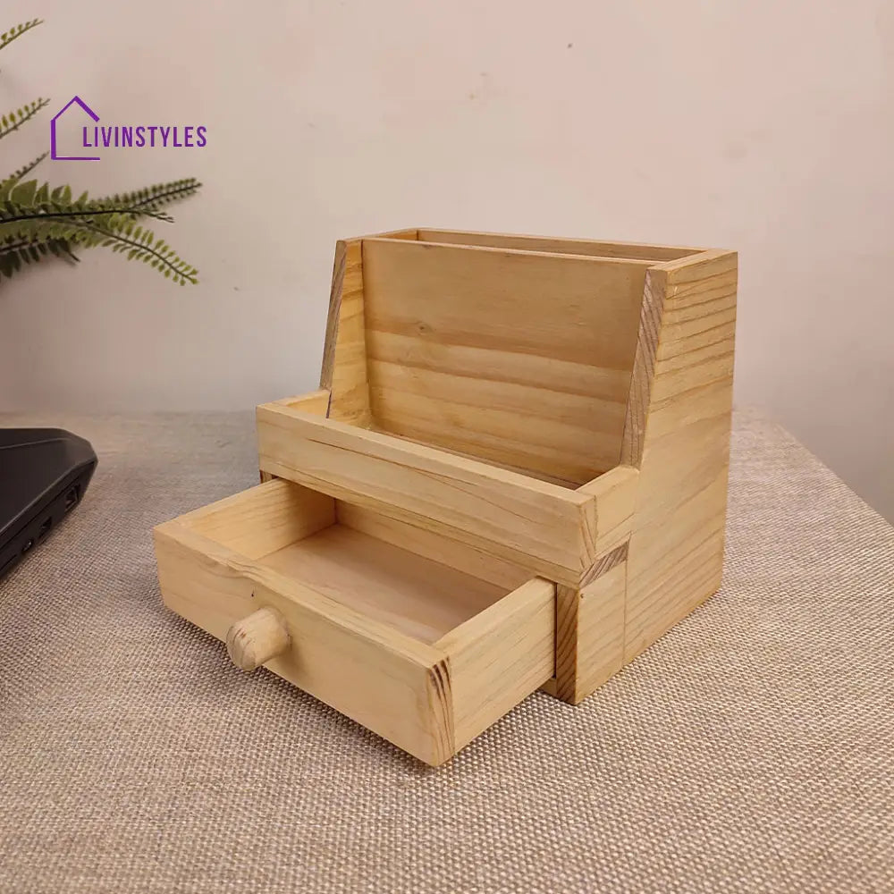 Wooden Desk Organiser 12 Organizers