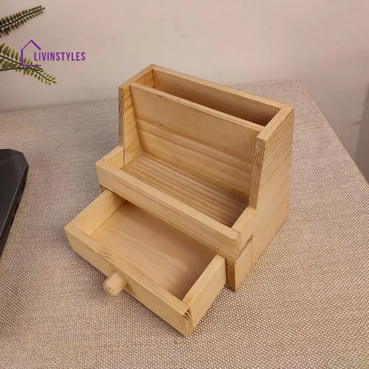 Wooden Desk Organiser 12 Organizers