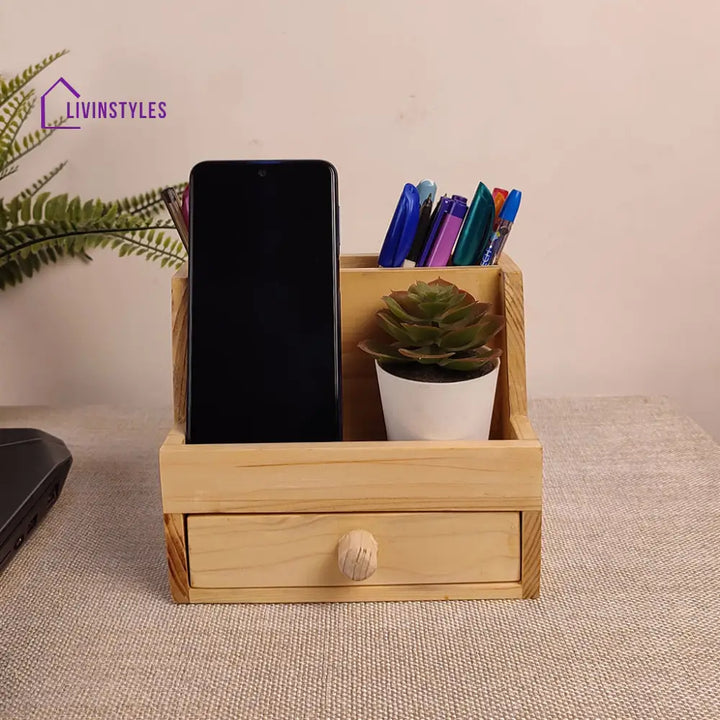 Wooden Desk Organiser 12 Organizers