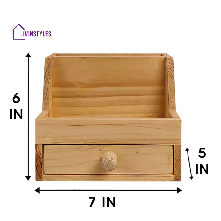 Wooden Desk Organiser 12 Organizers