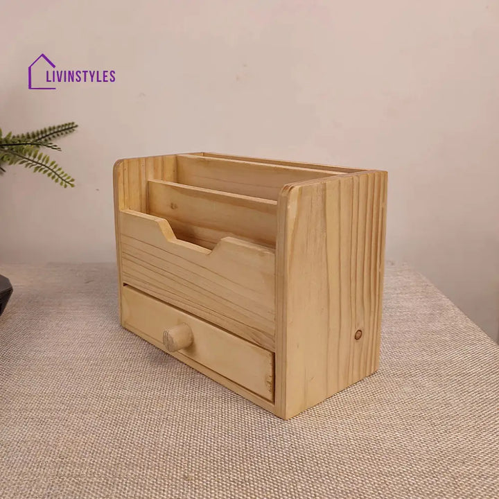 Wooden Desk Organiser 13 Organizers