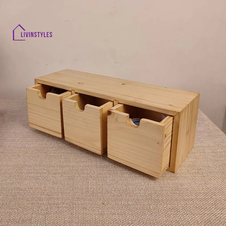 Wooden Desk Organiser 14 Organizers