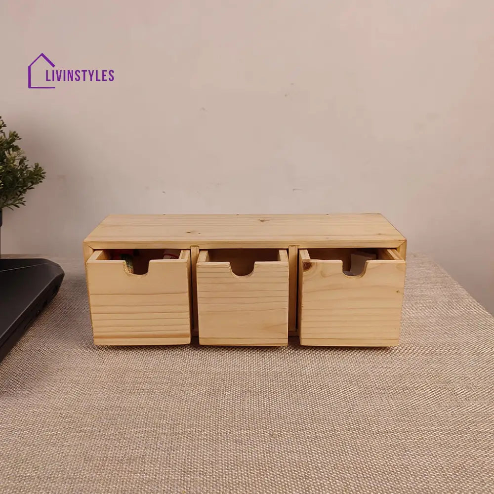 Wooden Desk Organiser 14 Organizers