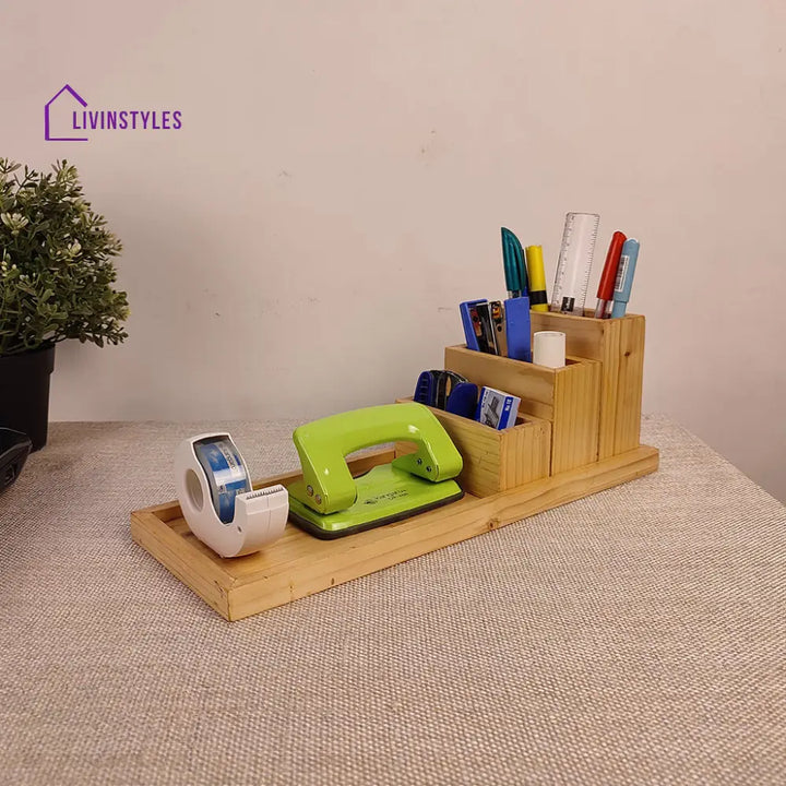 Wooden Desk Organiser 15 Organizers