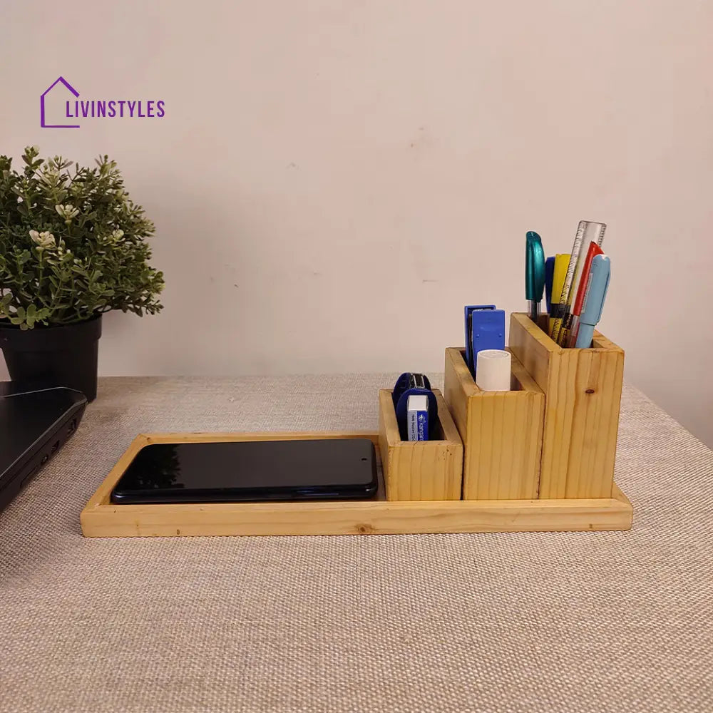 Wooden Desk Organiser 15 Organizers