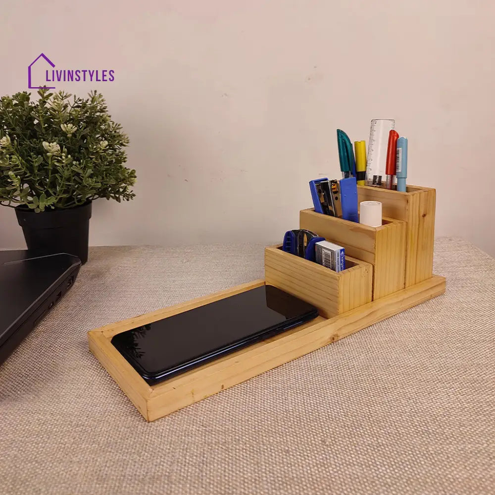 Wooden Desk Organiser 15 Organizers