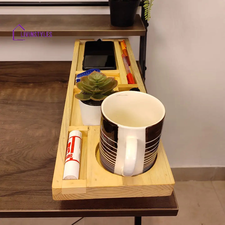 Wooden Desk Organiser 6 Organizers