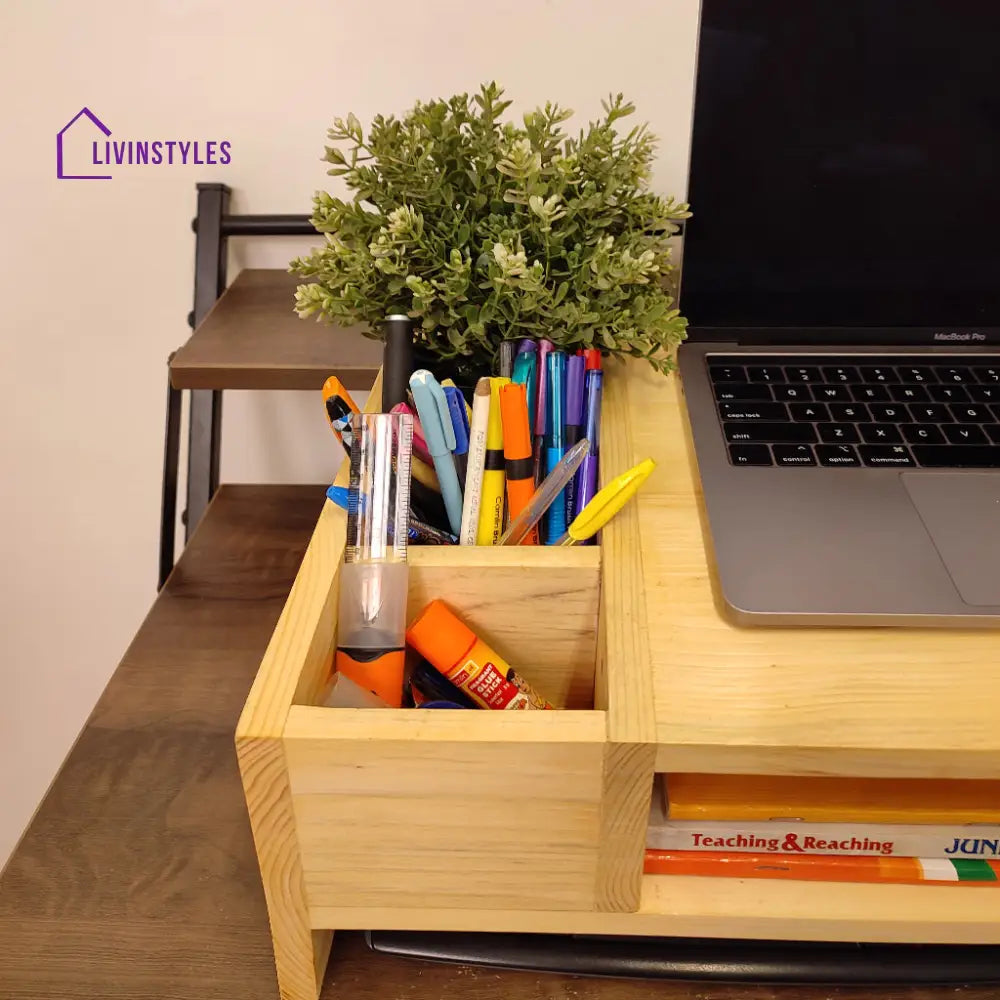 Wooden Desk Organiser 7 Organizers