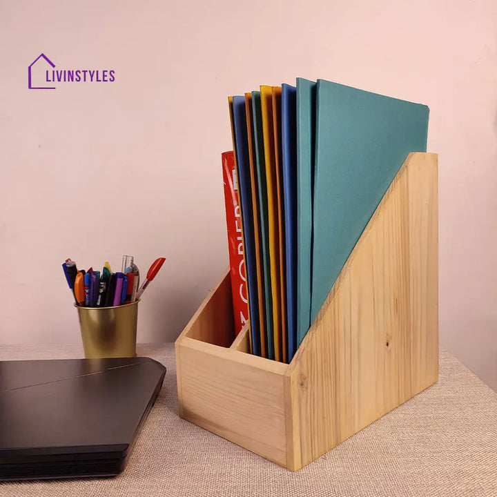 Wooden Desk Organiser 9 Organizers