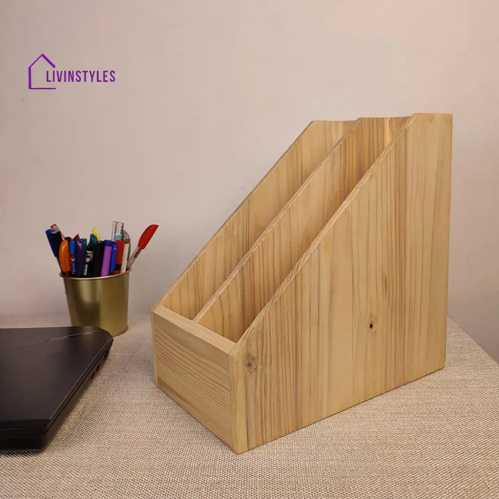 Wooden Desk Organiser 9 Organizers