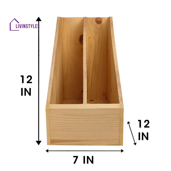 Wooden Desk Organiser 9 Organizers