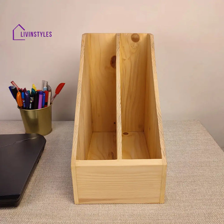 Wooden Desk Organiser 9 Organizers