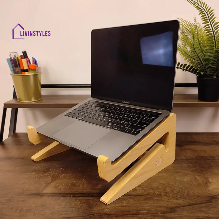 Wooden Laptop Stand 1 Stands