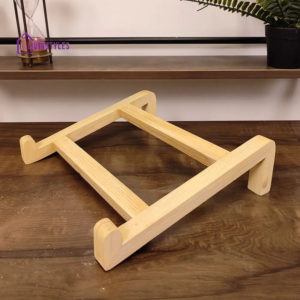 Wooden Laptop Stand 2 Stands