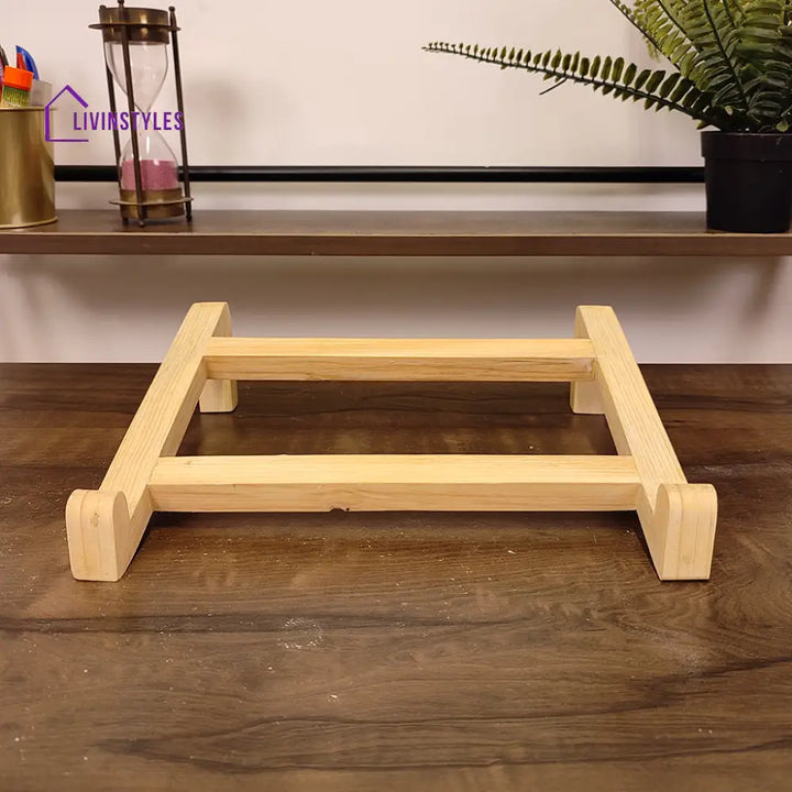 Wooden Laptop Stand 2 Stands