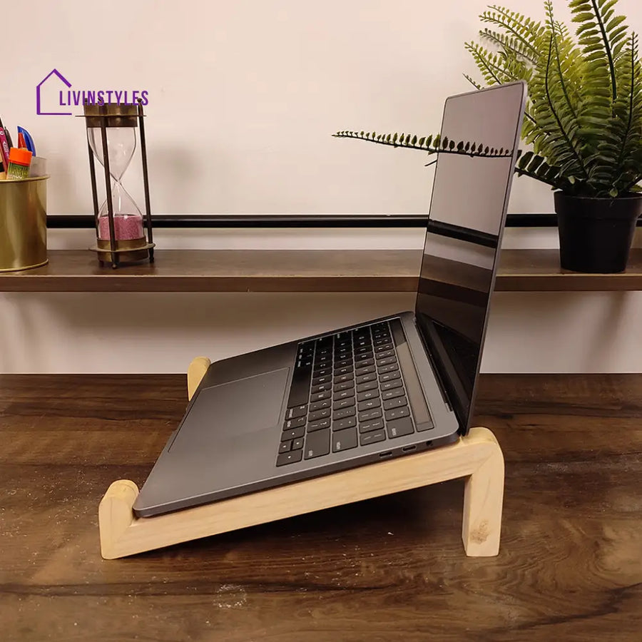 Wooden Laptop Stand 2 Stands