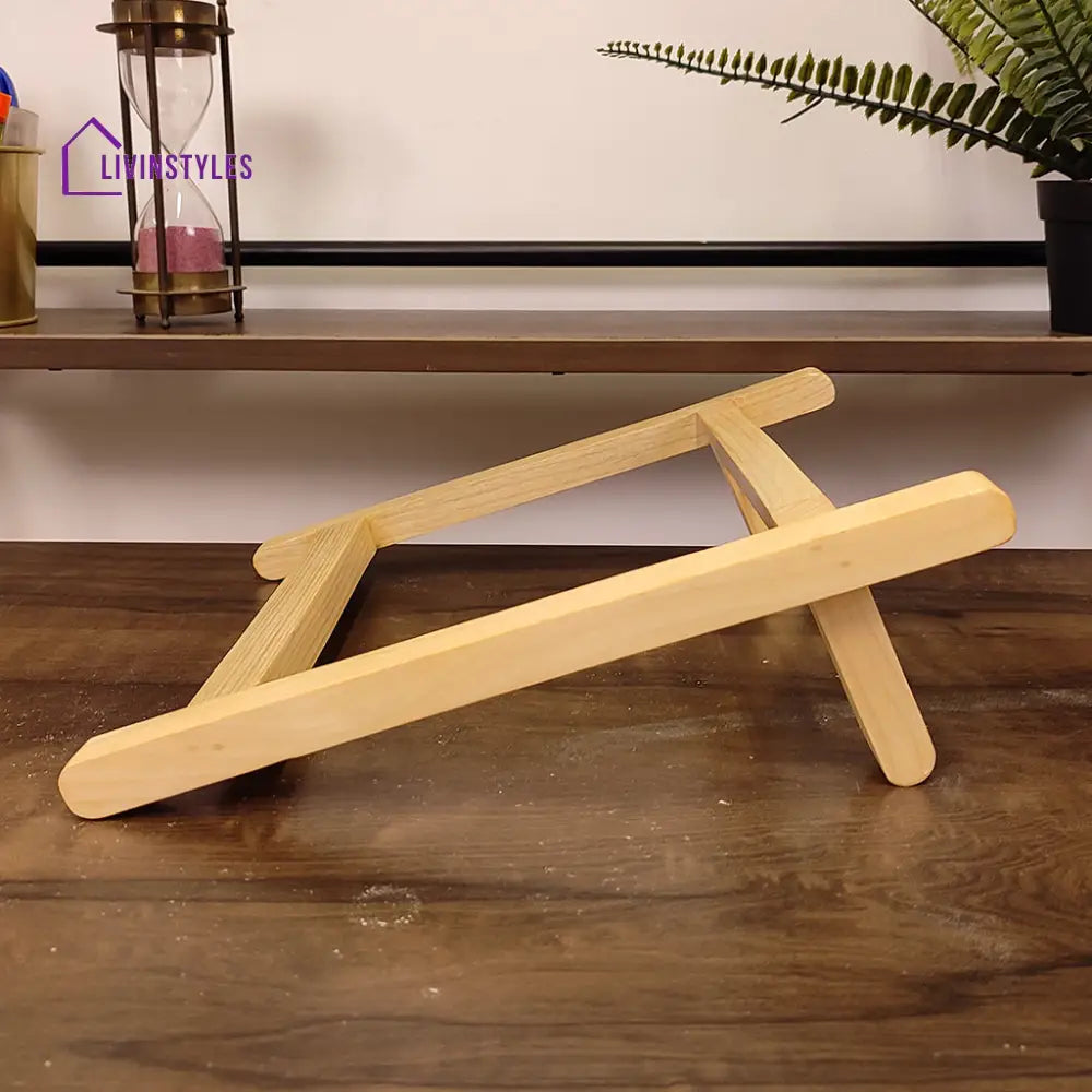 Wooden Laptop Stand 3 Stands