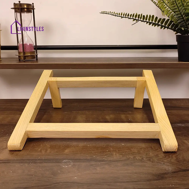 Wooden Laptop Stand 3 Stands