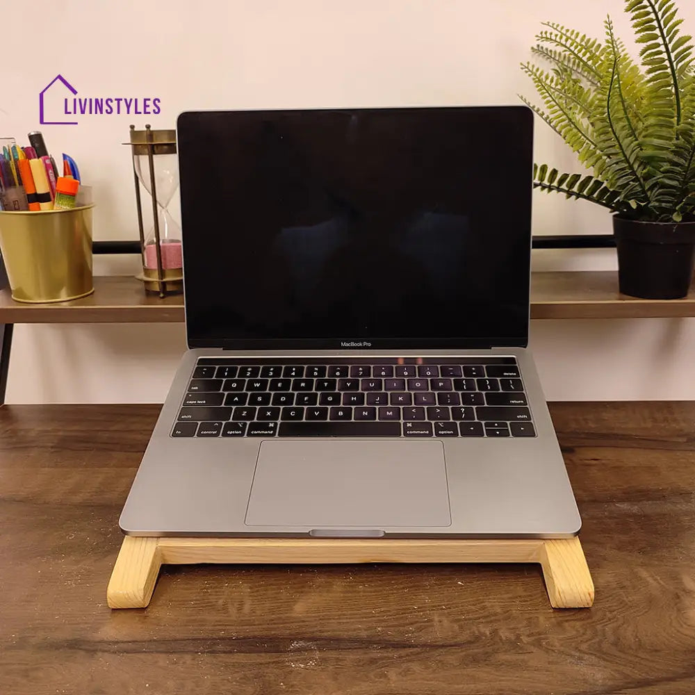 Wooden Laptop Stand 3 Stands